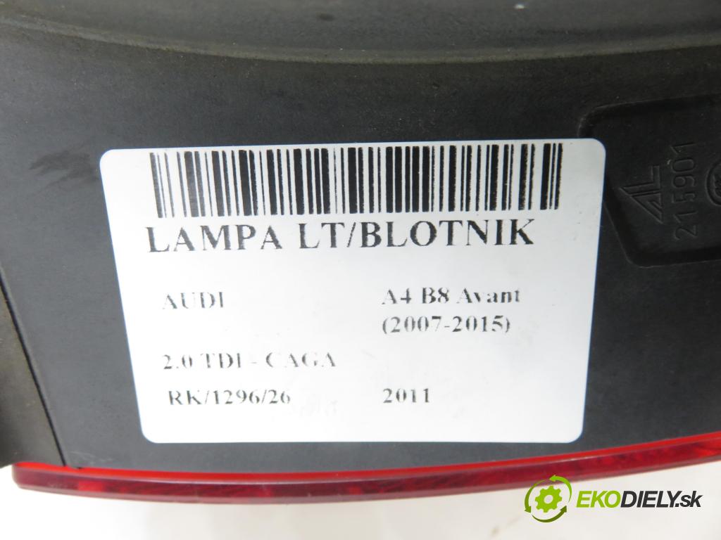 AUDI A4 Avant (8K5, B8) KOMBI 2011 105,00 2.0 TDI - CAGA 1968,00 světlo levé zadní 8K9945095B