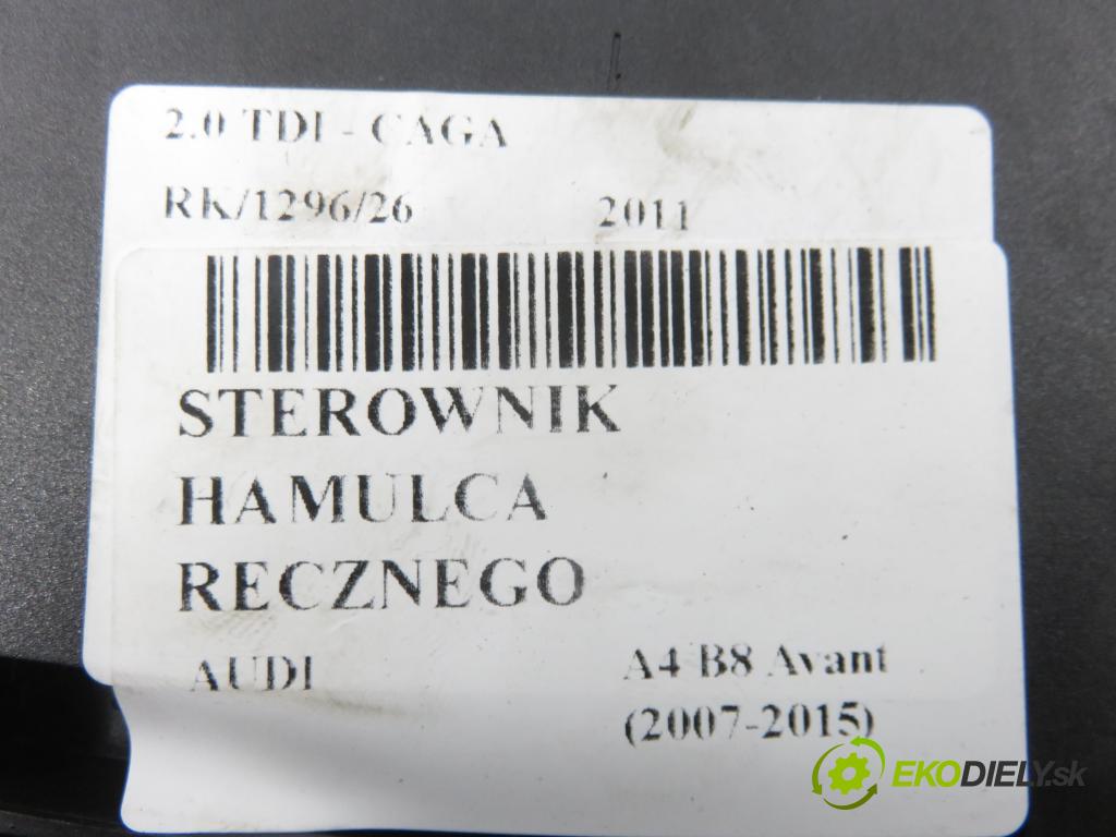 AUDI A4 Avant (8K5, B8) KOMBI 2011 105,00 2.0 TDI - CAGA 1968,00 řídící jednotka brzdy MANUÁL 8K0907801H ; 32620205D ; A2C53369554