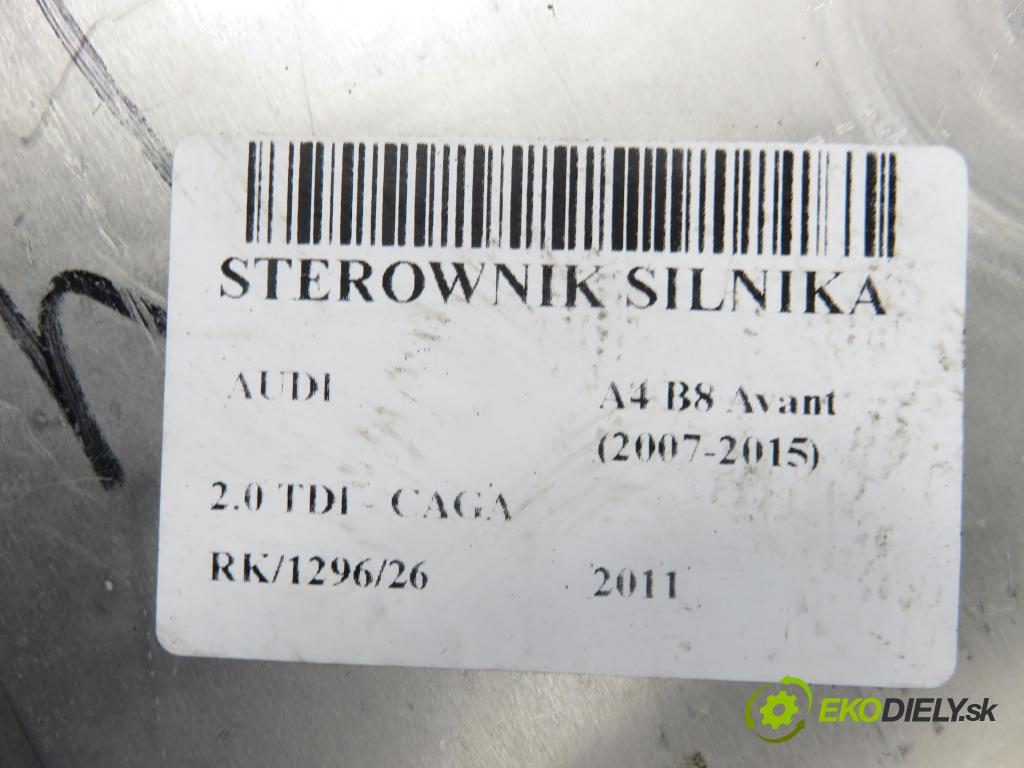 AUDI A4 Avant (8K5, B8) KOMBI 2011 105,00 2.0 TDI - CAGA 1968,00 řídící jednotka motora 03L906022NN ; 0281016140 ; 03L906919AL