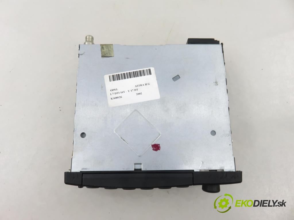 OPEL ASTRA G liftback (T98) HB 2002 55,00 1.7 DTI 16V - Y 17 DT 1686,00 RADIO CD 24469302 ; 326559176