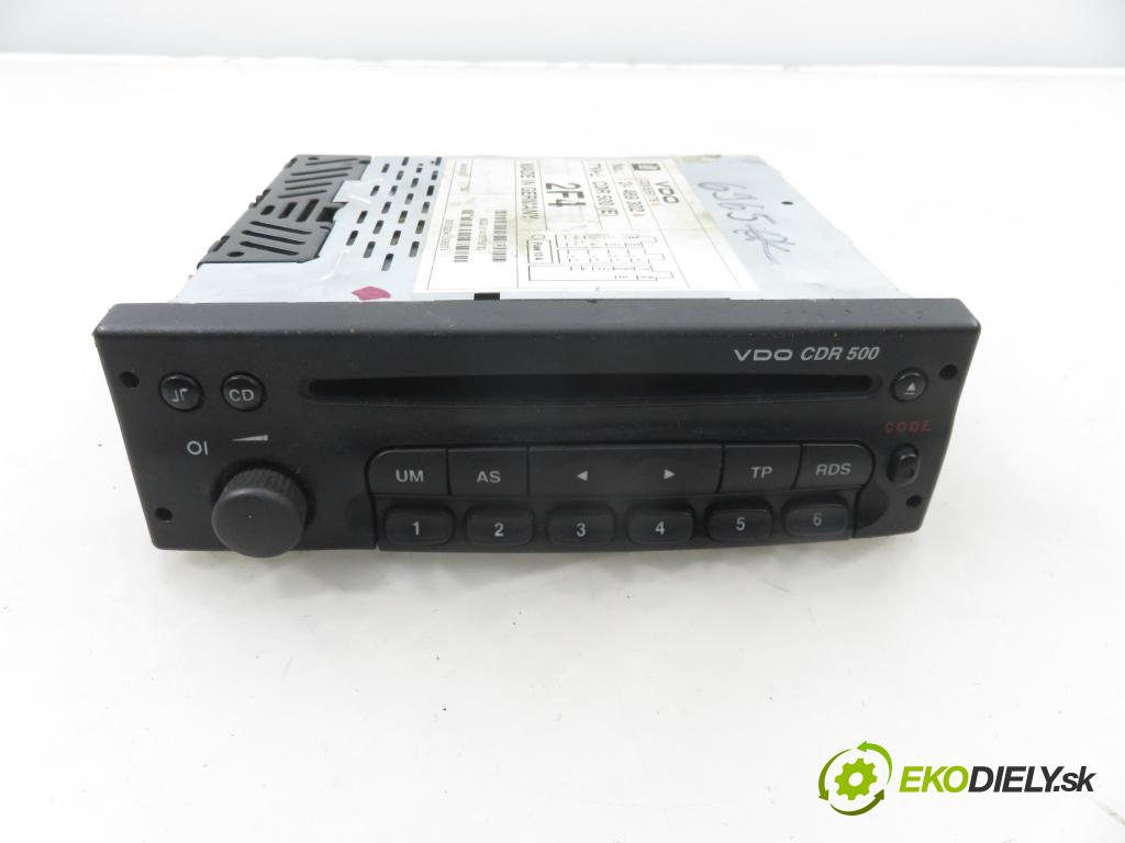 OPEL ASTRA G liftback (T98) HB 2002 55,00 1.7 DTI 16V - Y 17 DT 1686,00 RADIO CD 24469302 ; 326559176