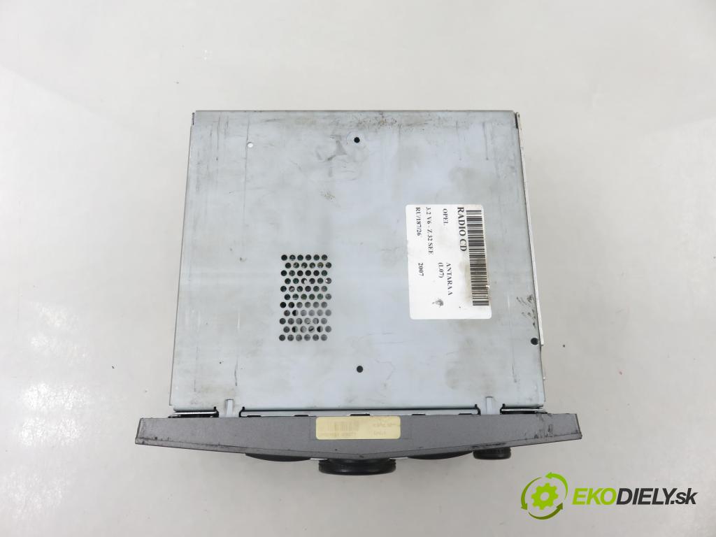OPEL ANTARA A (L07) SUV 2007 0,00 3.2 V6 - 10 HM 3195,00 RADIO CD 13190748 ; 13190748URE