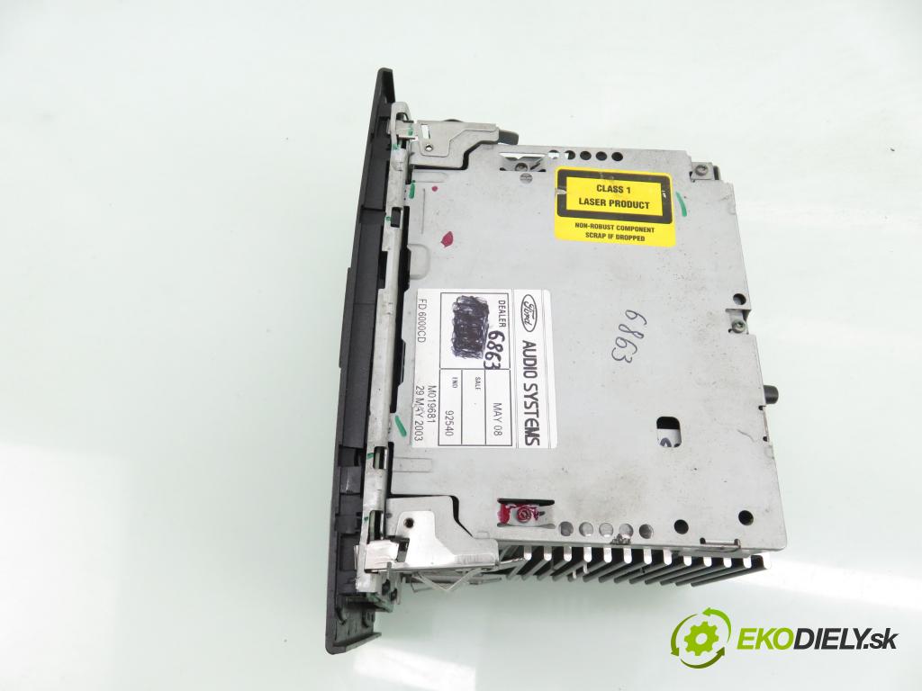 FORD MONDEO III Turnier (BWY) KOMBI 2004 85,00 2.0 16V TDCi 115 - HJBA 1998,00 RADIO CD 3S7T18C815AC