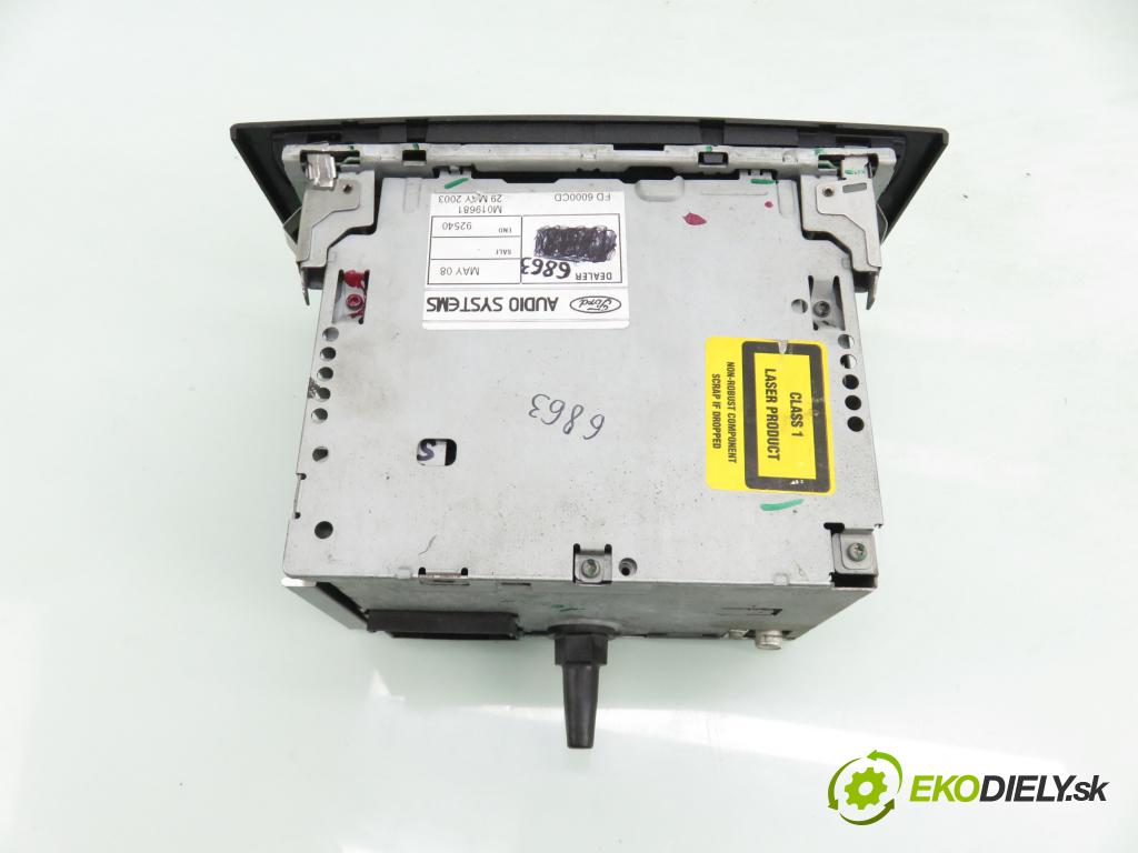 FORD MONDEO III Turnier (BWY) KOMBI 2004 85,00 2.0 16V TDCi 115 - HJBA 1998,00 RADIO CD 3S7T18C815AC