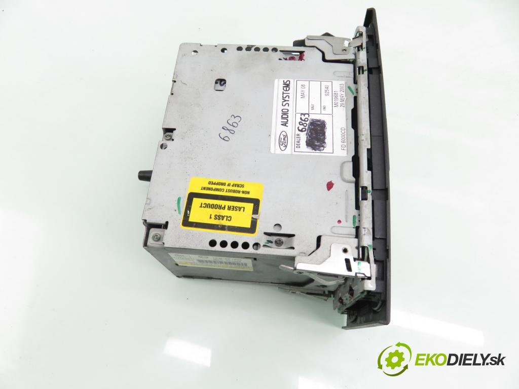 FORD MONDEO III Turnier (BWY) KOMBI 2004 85,00 2.0 16V TDCi 115 - HJBA 1998,00 RADIO CD 3S7T18C815AC