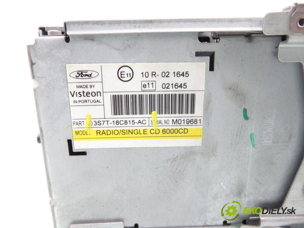 FORD MONDEO III Turnier (BWY) KOMBI 2004 85,00 2.0 16V TDCi 115 - HJBA 1998,00 RADIO CD 3S7T18C815AC