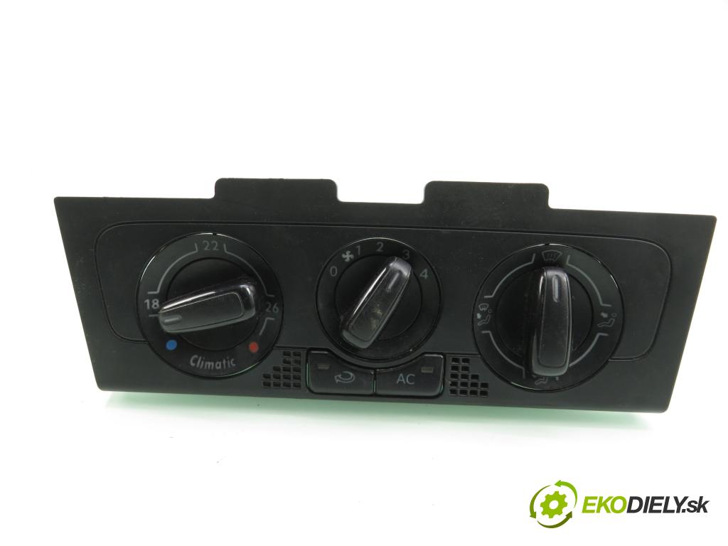 VW POLO (6R, 6C) HB 2009 55,00 1.6 TDI - CAYA 1598,00 Panel kúrenia KLIMATIZACE: 6R0820045D