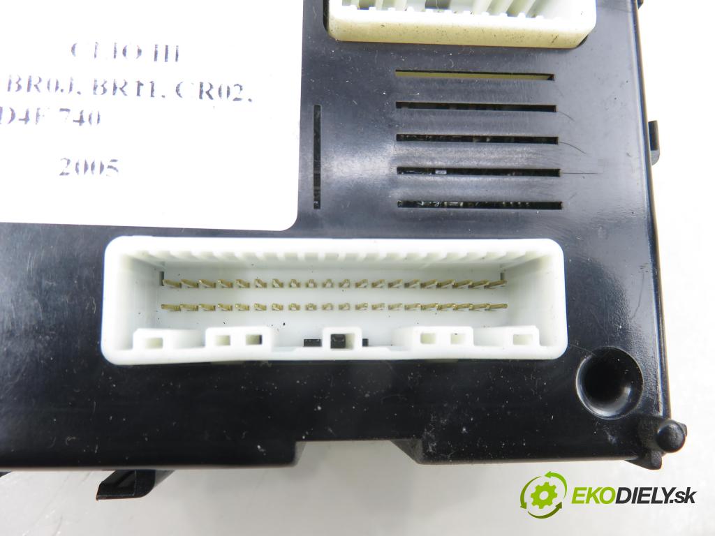 RENAULT CLIO III (BR0/1, CR0/1) HB 2005 55,00 1.2 16V 75 - D4F 740 1149,00 MODUL BCM 8200343732