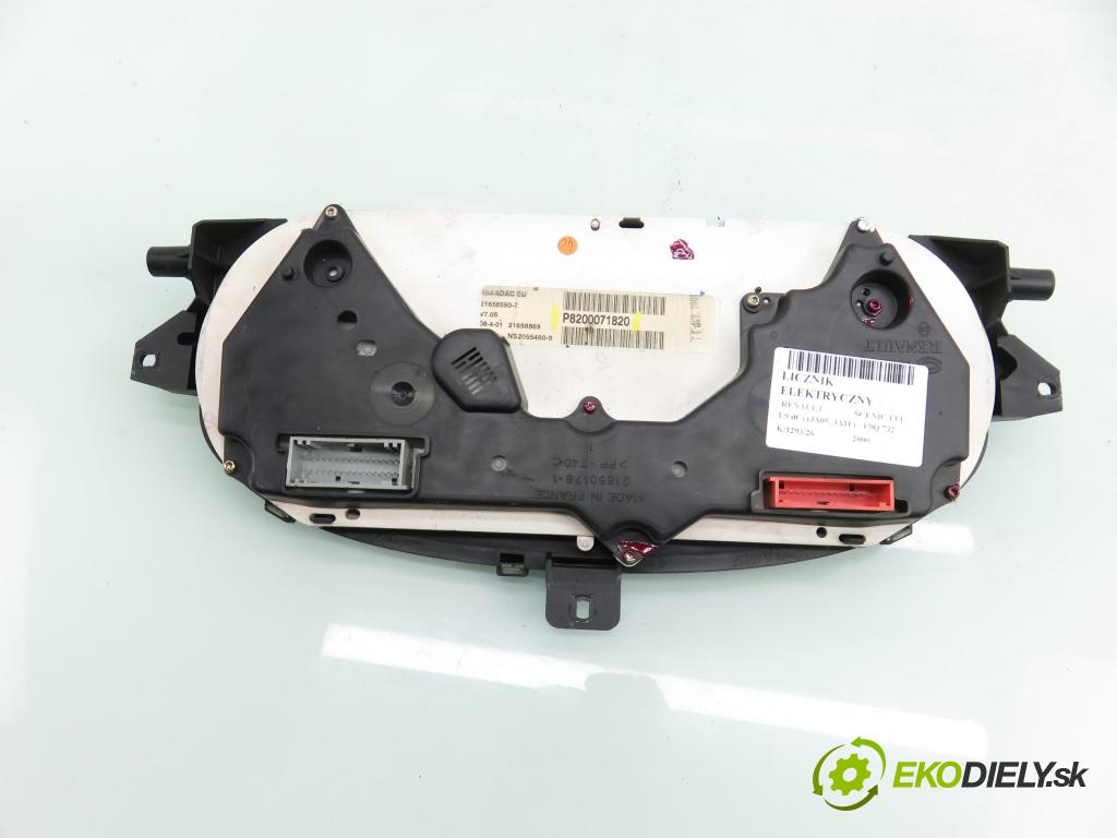 RENAULT SCENIC I (JA0/1_) MINIVAN 2000 75,00 1.9 dCi 102 - F9Q 732 1870,00 prístrojovka elektrický P8200071820