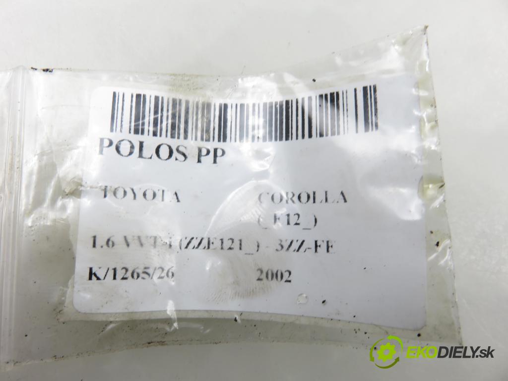 TOYOTA COROLLA (_E12_) HB 2002 81,00 1.6 VVT-i (ZZE121_) - 3ZZ-FE 1598,00 Poloos PP 
