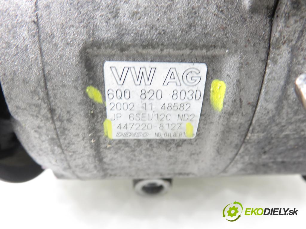 VW POLO (9N_) HB 2003 55,00 1.4 TDI PD 75 - AMF 1422,00 KOMPRESOR: klimatizácie 6Q0820803D ; 4472208127 (Kompresor klimatizácie)
