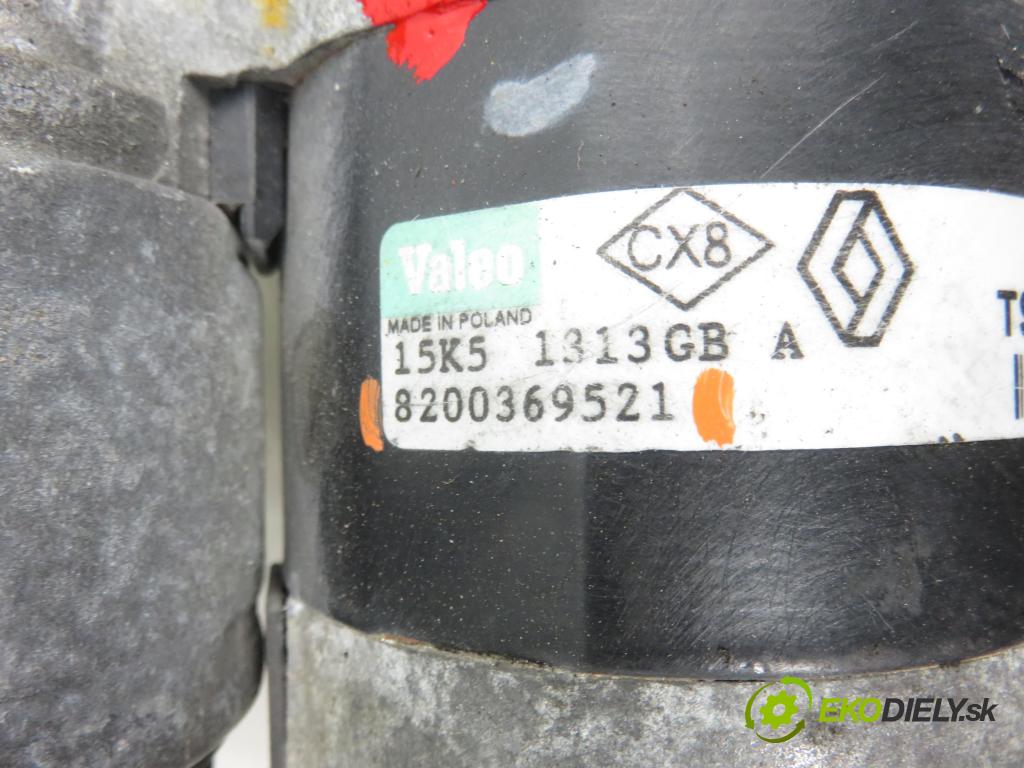 RENAULT CLIO III (BR0/1, CR0/1) HB 2005 55,00 1.2 16V 75 - D4F 740 1149,00 startér 8200369521 (Startér)