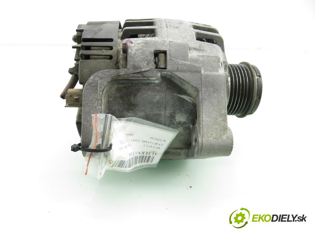 RENAULT SCENIC I (JA0/1_) MINIVAN 2000 75,00 1.9 dCi 102 - F9Q 732 1870,00 Alternátor 8200054588 (Alternátor)