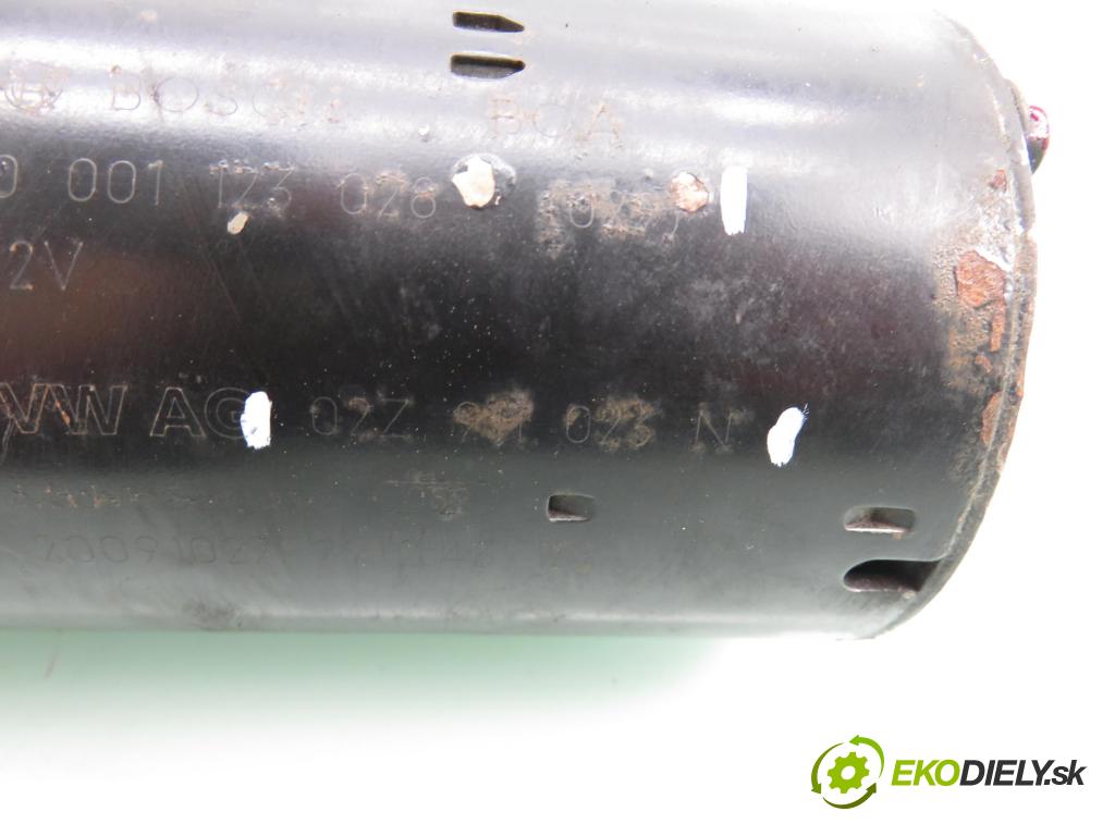 VW POLO (6R, 6C) HB 2009 55,00 1.6 TDI - CAYA 1598,00 startér 02Z911023N ; 0001123028 ; 0001123029 (Startér)
