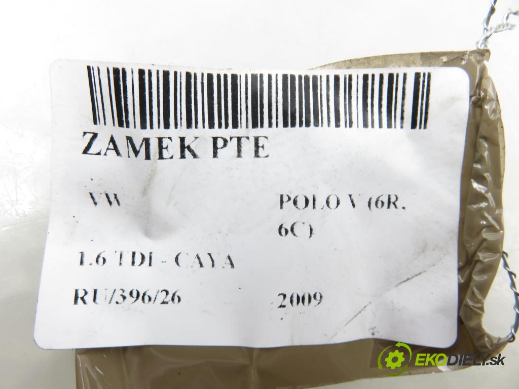 VW POLO (6R, 6C) HB 2009 55,00 1.6 TDI - CAYA 1598,00 zámok PTE 5K4839016