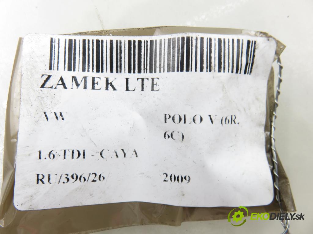 VW POLO (6R, 6C) HB 2009 55,00 1.6 TDI - CAYA 1598,00 zámok LTE 5K4839015