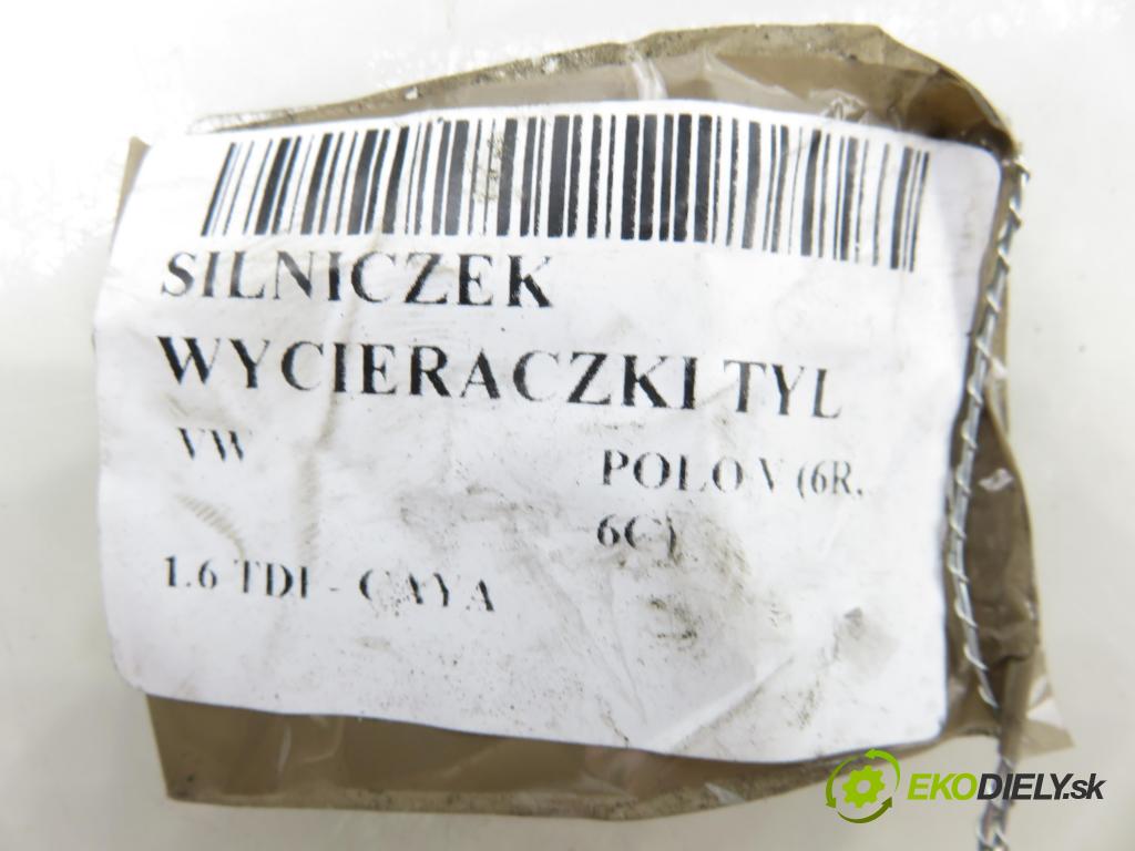 VW POLO (6R, 6C) HB 2009 55,00 1.6 TDI - CAYA 1598,00 motorek stěrače ZADNÍ: 5K6955711B ; 0390201207