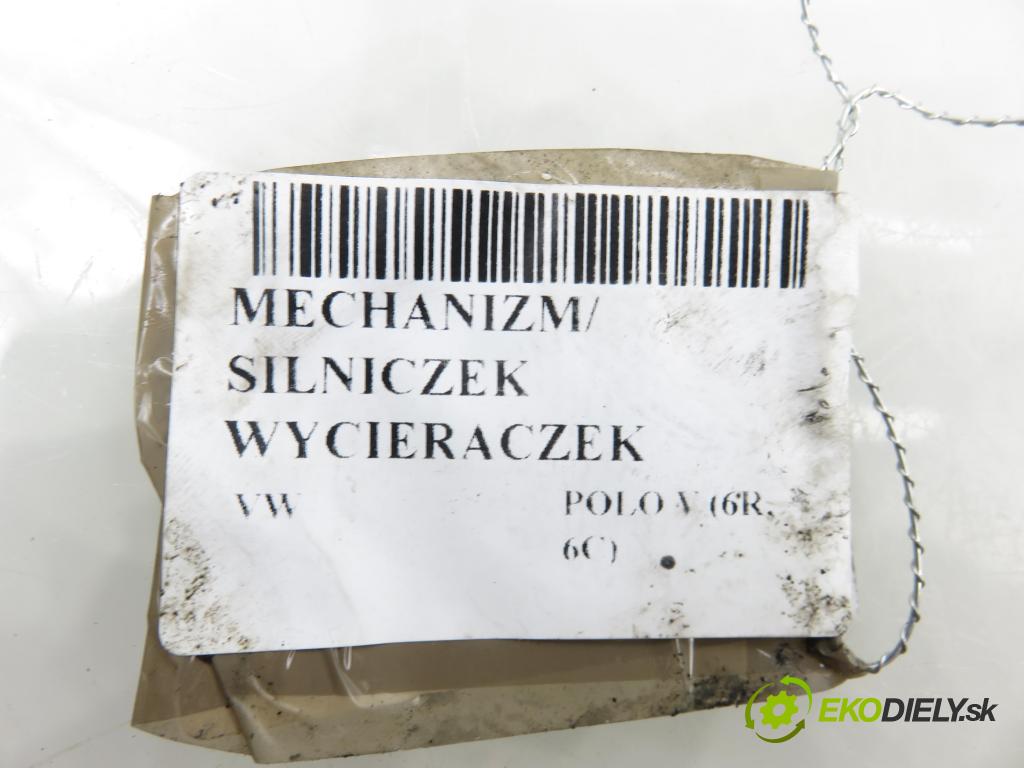 VW POLO (6R, 6C) HB 2009 55,00 1.6 TDI - CAYA 1598,00 MECHANISMUS/ motorek stěračů 6R1955023B ; 3397021278 ; 6R1955119A