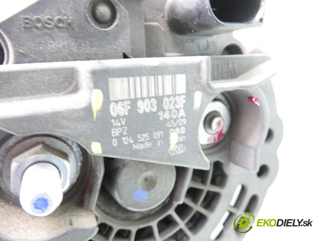 VW POLO (6R, 6C) HB 2009 55,00 1.6 TDI - CAYA 1598,00 Alternátor 06F903023F ; 0124525091 (Alternátor)