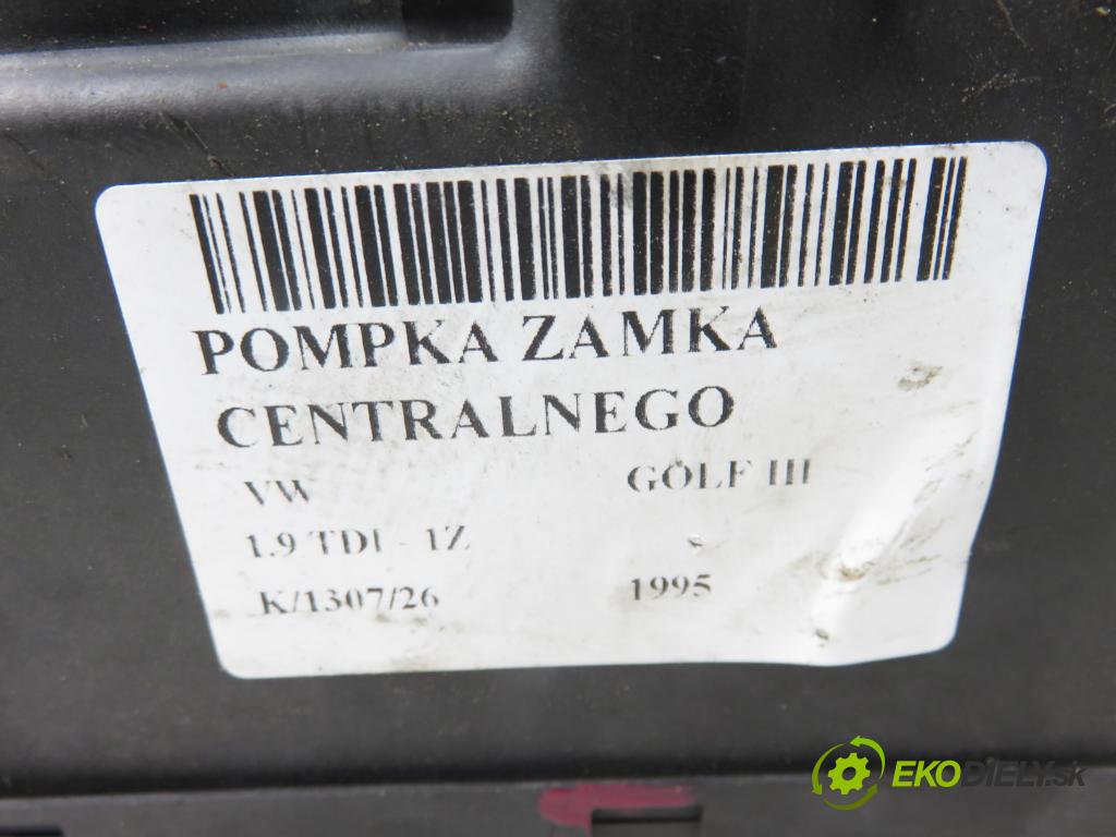 VW GOLF III (1H1) HB 1995 66,00 1.9 TDI 90 - 1Z 1896,00 motorek zámku centrálního 1H0962257G