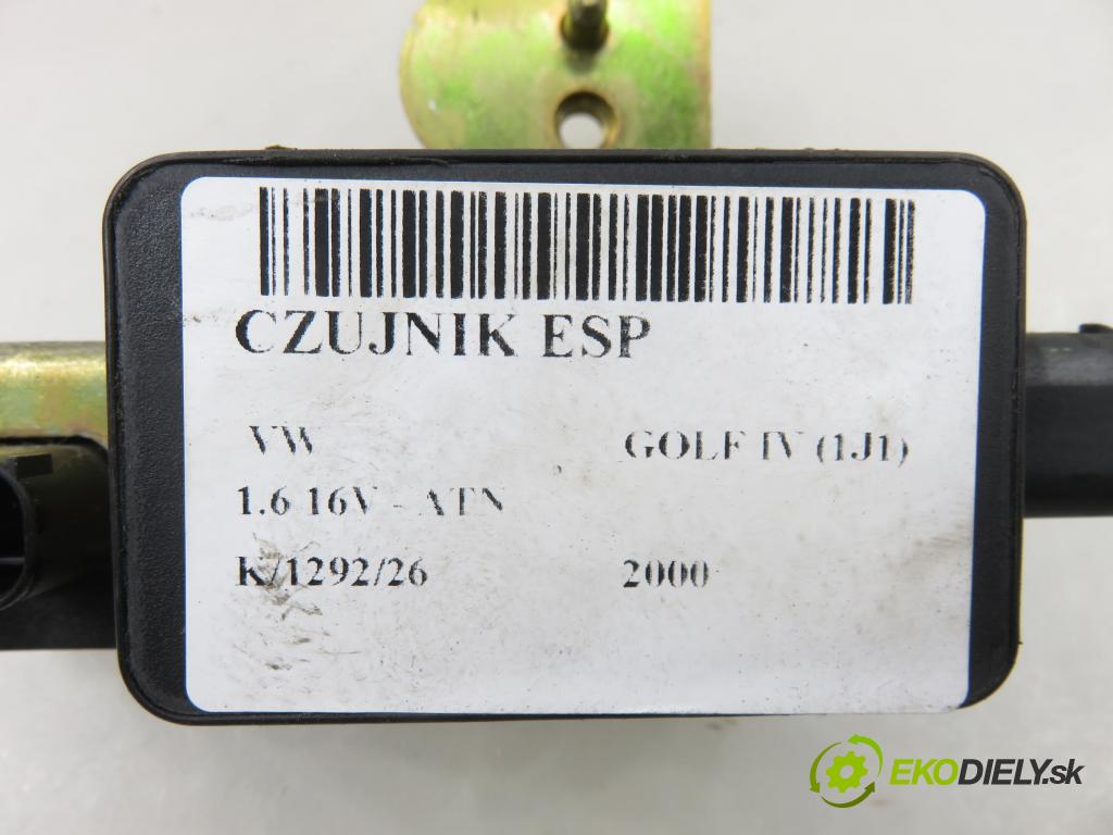 VW GOLF IV (1J1) HB 2000 77,00 1.6 16V - ATN 1598,00 snímač ESP 1J0907657A ; 1J1907637A ; 1J0907651A