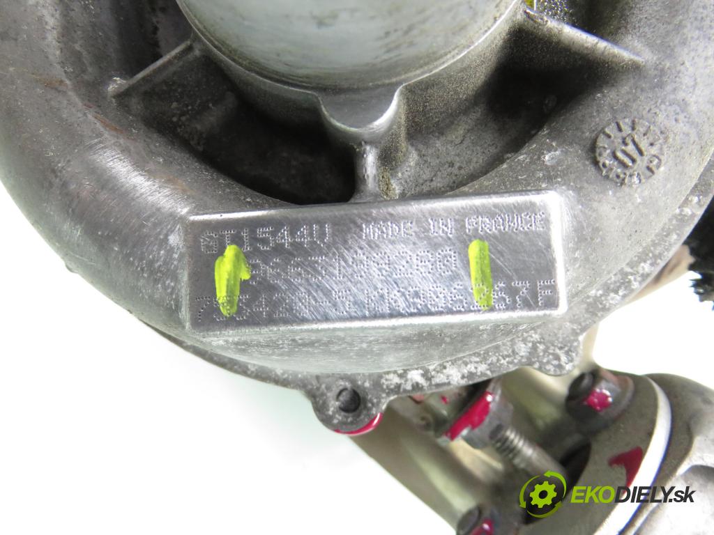 PEUGEOT 407 (6D_) SEDAN 2005 80,00 1.6 HDi 110 - 9HZ (DV6TED4) 1560,00 RYCHLONABÍJEČKA: 9663199280 (Kompletní turbodmychadlo)