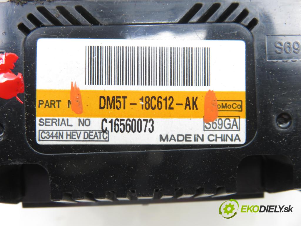 FORD C-MAX II (DXA/CB7, DXA/CEU) MINIVAN 2013 136,00 2.0 Duratec Hybrid 1999,00 Panel topení KLIMATRONIK DM5T18C612AK