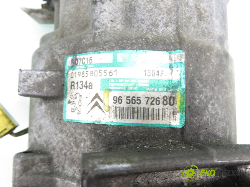 PEUGEOT 407 (6D_) SEDAN 2005 80,00 1.6 HDi 110 - 9HZ (DV6TED4) 1560,00 KOMPRESOR: klimatizácie 9656572680 (Kompresor klimatizácie)