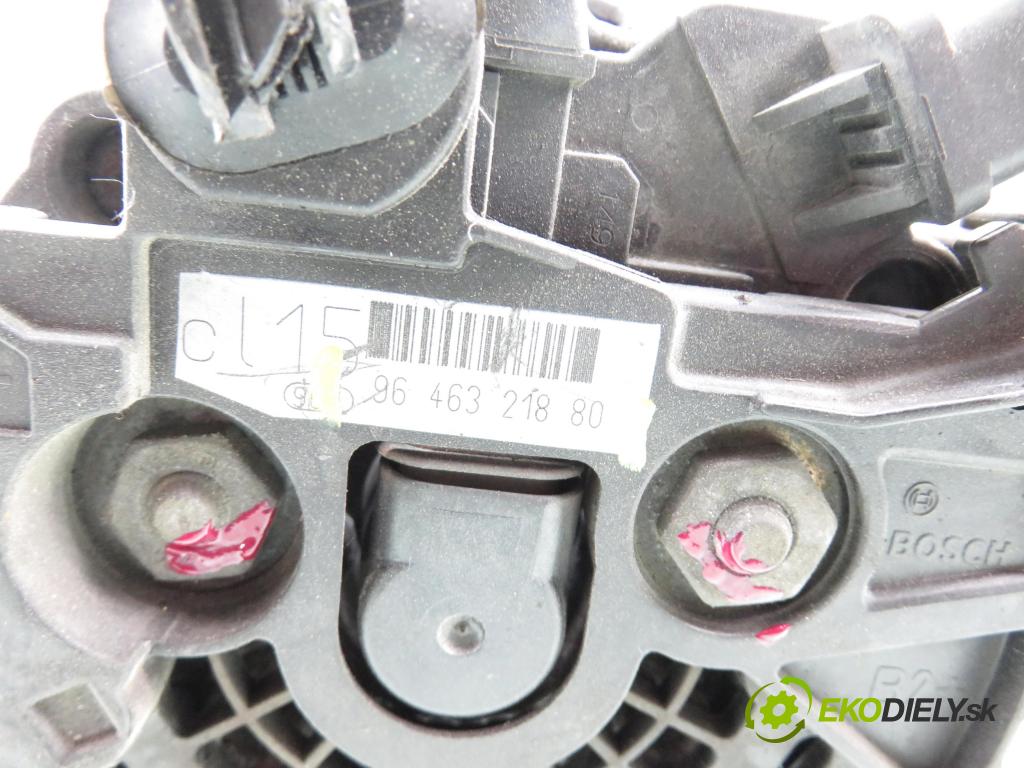 PEUGEOT 407 (6D_) SEDAN 2005 80,00 1.6 HDi 110 - 9HZ (DV6TED4) 1560,00 Alternátor 9646321880 ; 0124525035 (Alternátor)