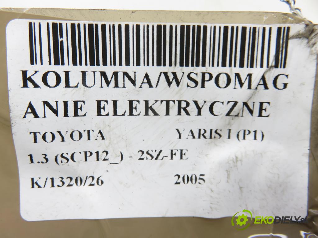 TOYOTA YARIS (_P1_) HB 2005 64,00 1.3 VVTi 87 - 2SZ-FE 1298,00 SLOUPEC / PODPORA elektrický 6900000472 ; 896500D030 ; 6900000565