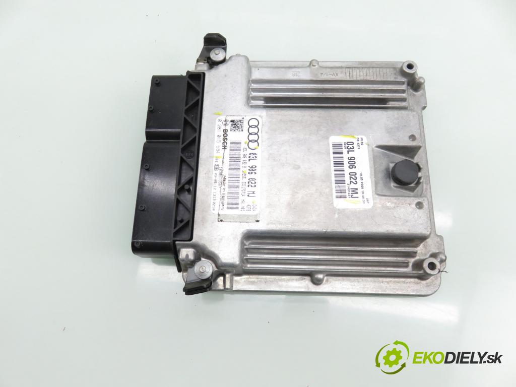 AUDI A4 (8K2, B8) SEDAN 2009 105,00 2.0 TDI - CAGA 1968,00 Riadiaca jednotka Motor 03L906022MJ ; 03L906022B ; 0281015584