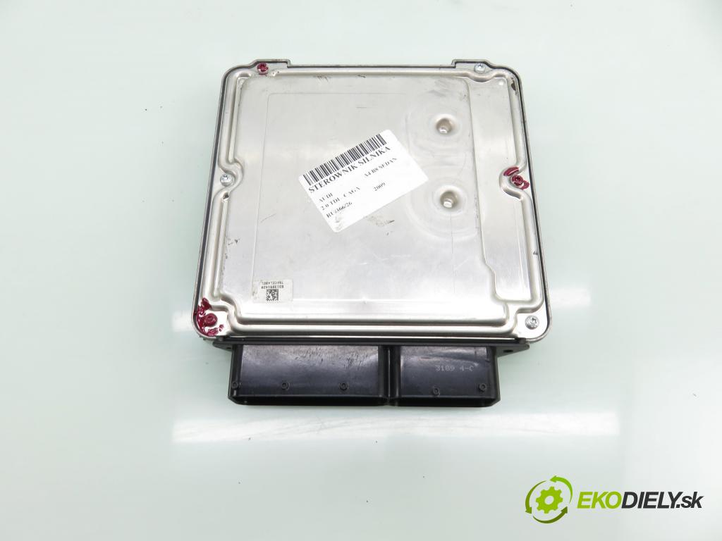 AUDI A4 (8K2, B8) SEDAN 2009 105,00 2.0 TDI - CAGA 1968,00 Riadiaca jednotka Motor 03L906022MJ ; 03L906022B ; 0281015584