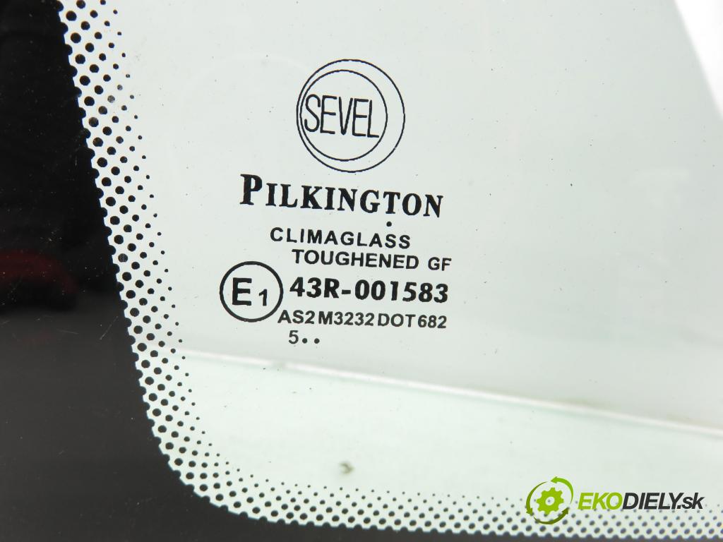 FIAT DUCATO Furgon (250_, 290_) FURGON 2014 85,00 115 Multijet 2.0 D - 250 A1.000 1956,00 Okno TROJUHOLNÍKÝ PP
