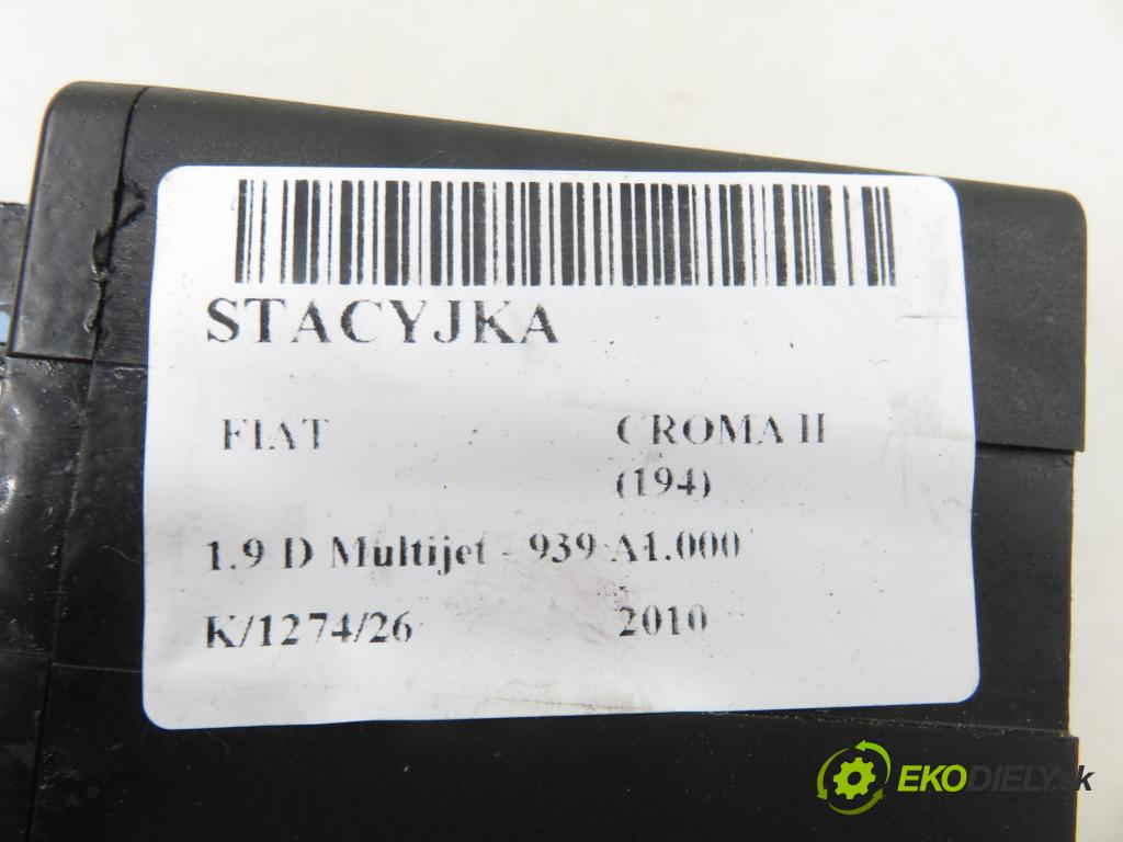 FIAT CROMA (194_) KOMBI 2010 88,00 1.9 D Multijet 120 - 939 A1.000 1910,00 spínačka 7354473430 (Spínací skříňka)