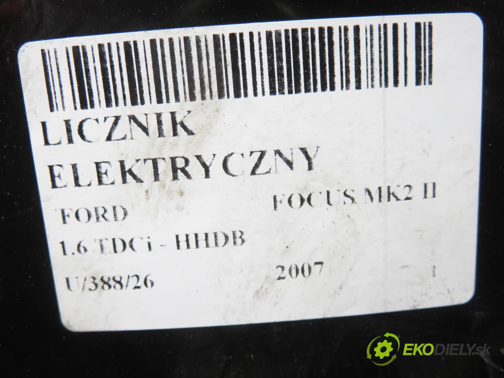 FORD FOCUS II (DA_, HCP) HB 2007 66,00 1.6 TDCi - HHDB 1560,00 Prístrojovka elektrický 4M5T10849GS