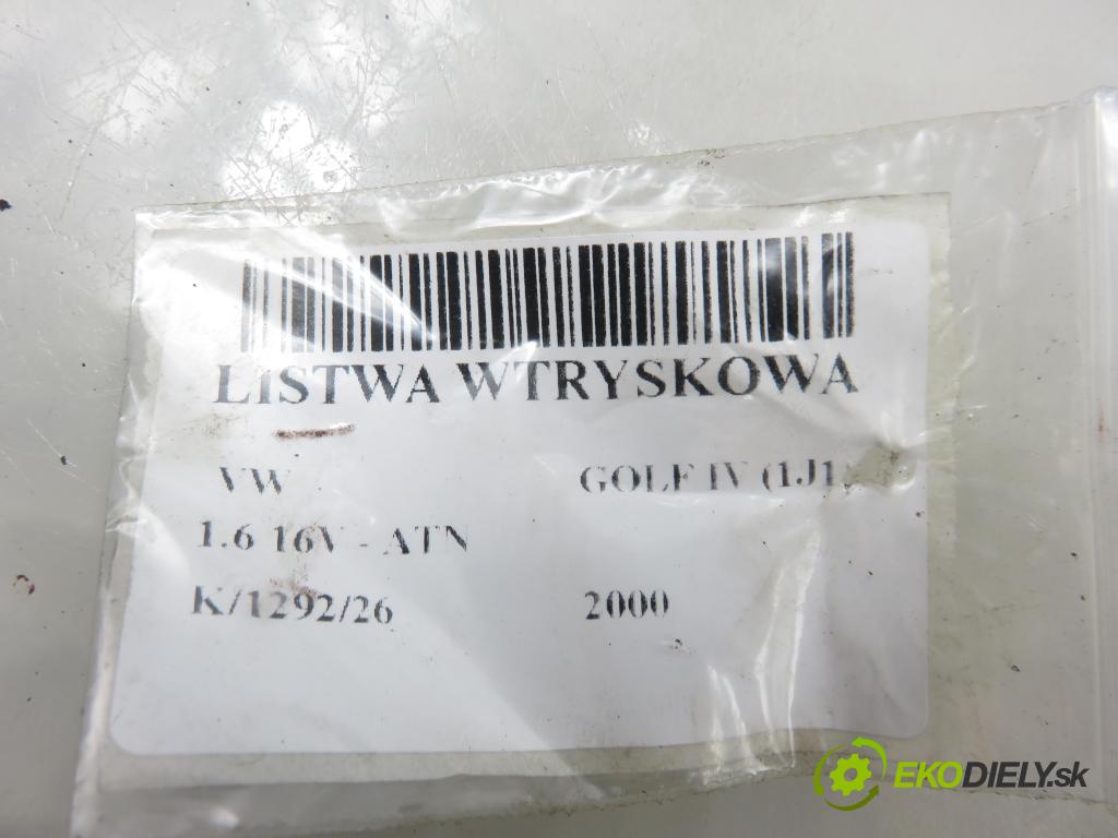 VW GOLF IV (1J1) HB 2000 77,00 1.6 16V - ATN 1598,00 Lišta vstrekovacia 036133319AK ; 036031A ; IWP0254 (Vstrekovacia lišta)