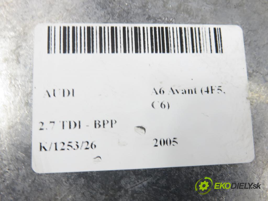 AUDI A6 Avant (4F5, C6) KOMBI 2005 132,00 2.7 TDI - BPP 2698,00 MODUL BLUETOOTH 4E0910336F ; 4E0862335