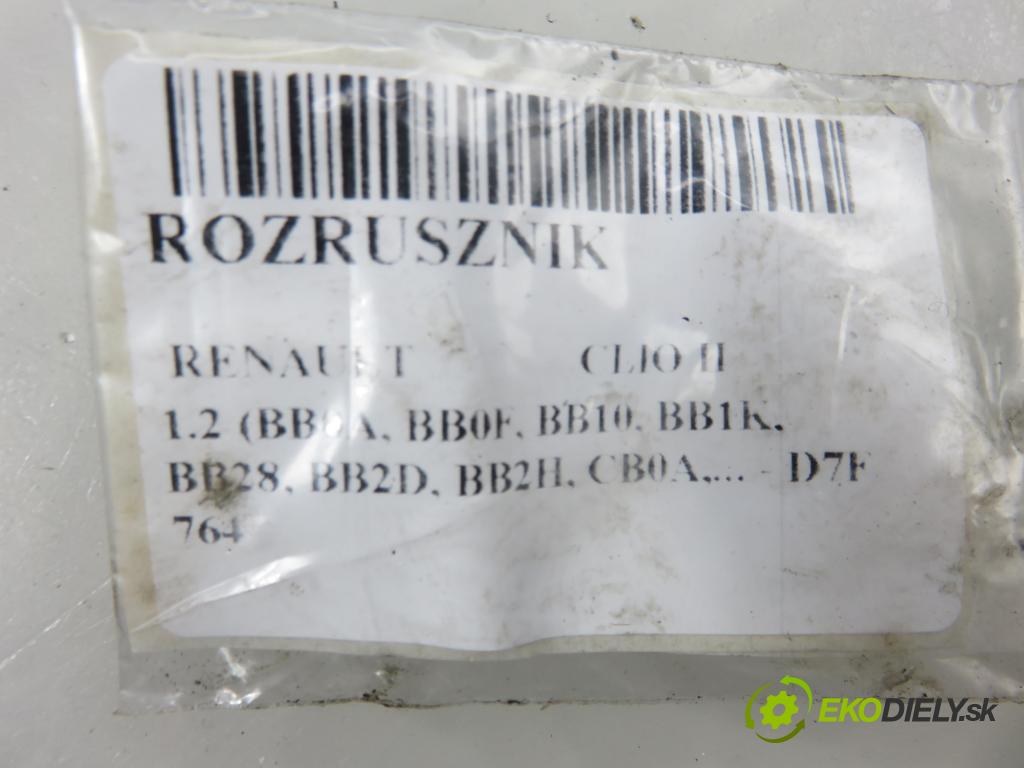 RENAULT CLIO II (BB_, CB_) HB 1999 43,00 1.2 (BB0A, BB0F, BB10, BB1K, BB28, BB2D, BB2H, CB0 1149,00 startér S3007 (Startér)