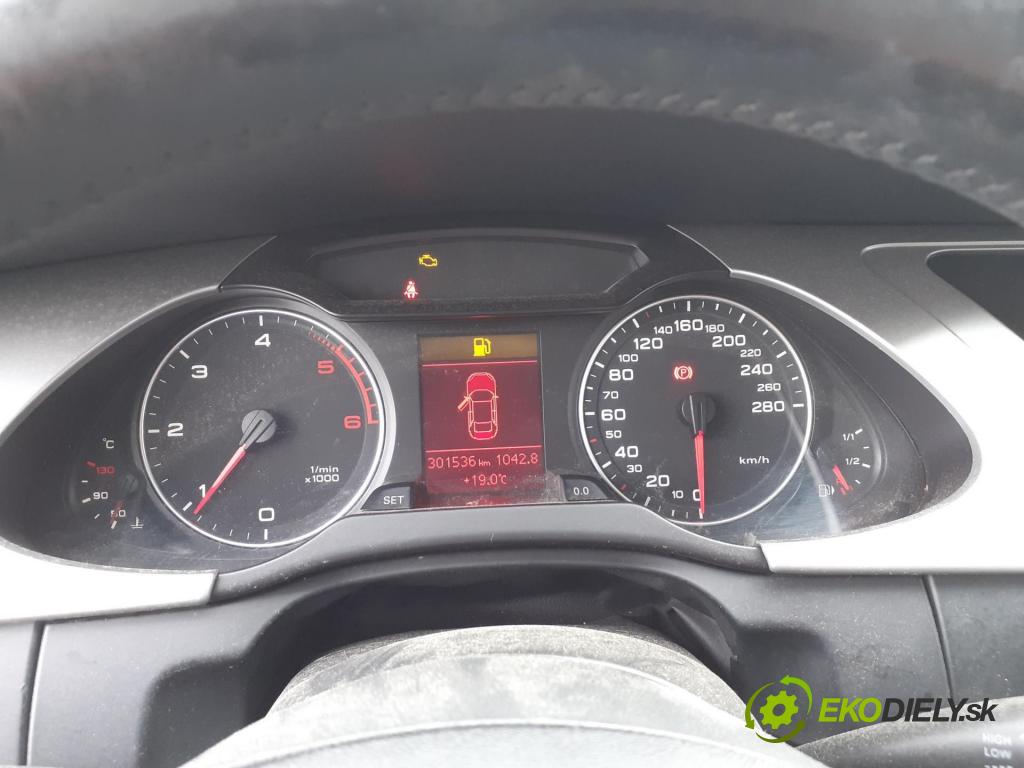 AUDI A4 (8K2, B8) SEDAN 2009 105,00 2.0 TDI - CAGA 1968,00 prístrojovka elektrický 8K0920900D ; 503001621606