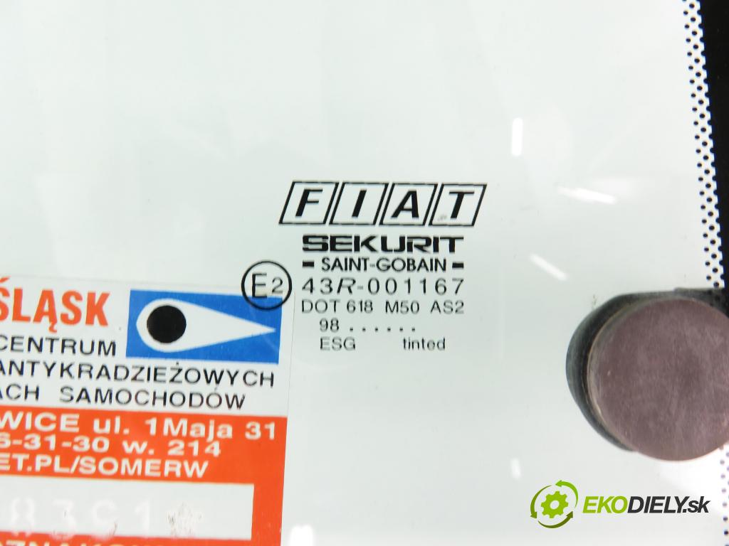 FIAT SEICENTO / 600 (187_) HB 1998 29,00 0.9 (187AXA, 187AXA1A) - 1170 A1.046 899,00 okno dveří PT