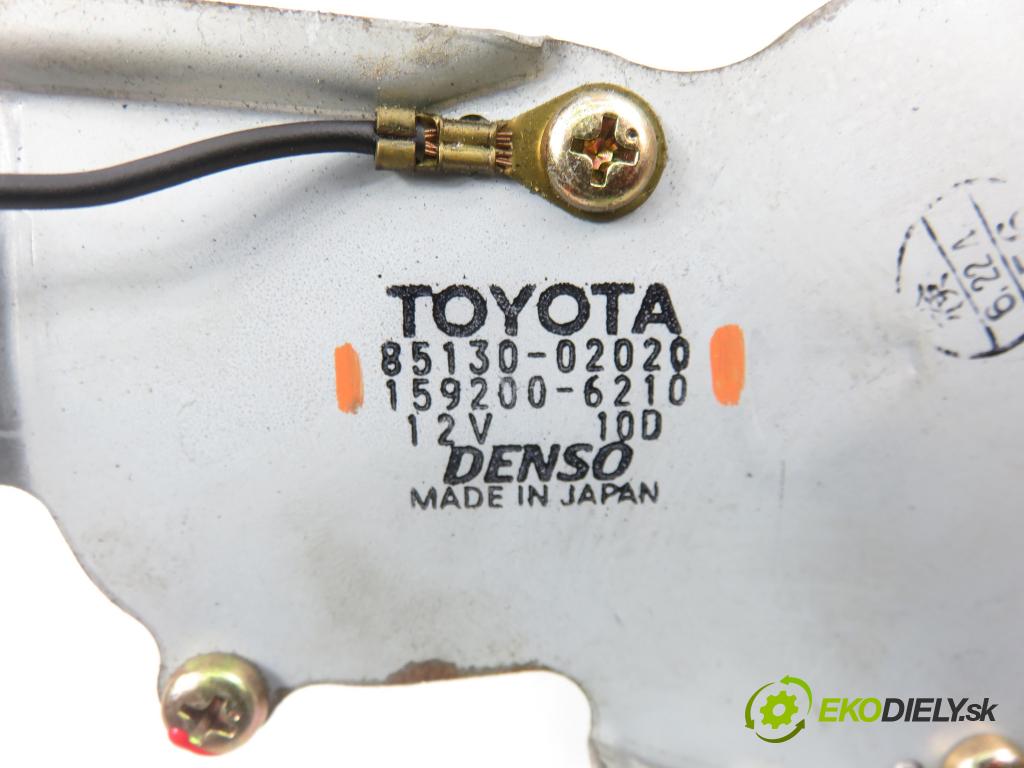 TOYOTA COROLLA (_E12_) HB 2003 71,00 1.4 VVT-i 97 (ZZE120) - 4ZZ-FE 1398,00 motorek stěrače ZADNÍ: 8513002020 ; 1592006210
