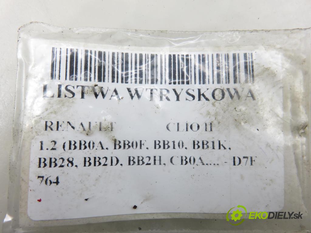 RENAULT CLIO II (BB_, CB_) HB 1999 43,00 1.2 (BB0A, BB0F, BB10, BB1K, BB28, BB2D, BB2H, CB0 1149,00 Lišta vstrekovacia 0280150995 ; 7700108667 ; 7700109066A (Vstrekovacia lišta)