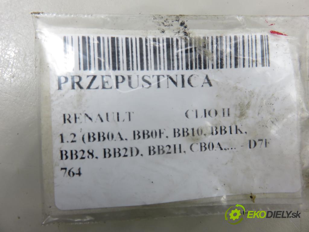 RENAULT CLIO II (BB_, CB_) HB 1999 43,00 1.2 (BB0A, BB0F, BB10, BB1K, BB28, BB2D, BB2H, CB0 1149,00 škrtíci klapka H873633 (Škrticí klapka)
