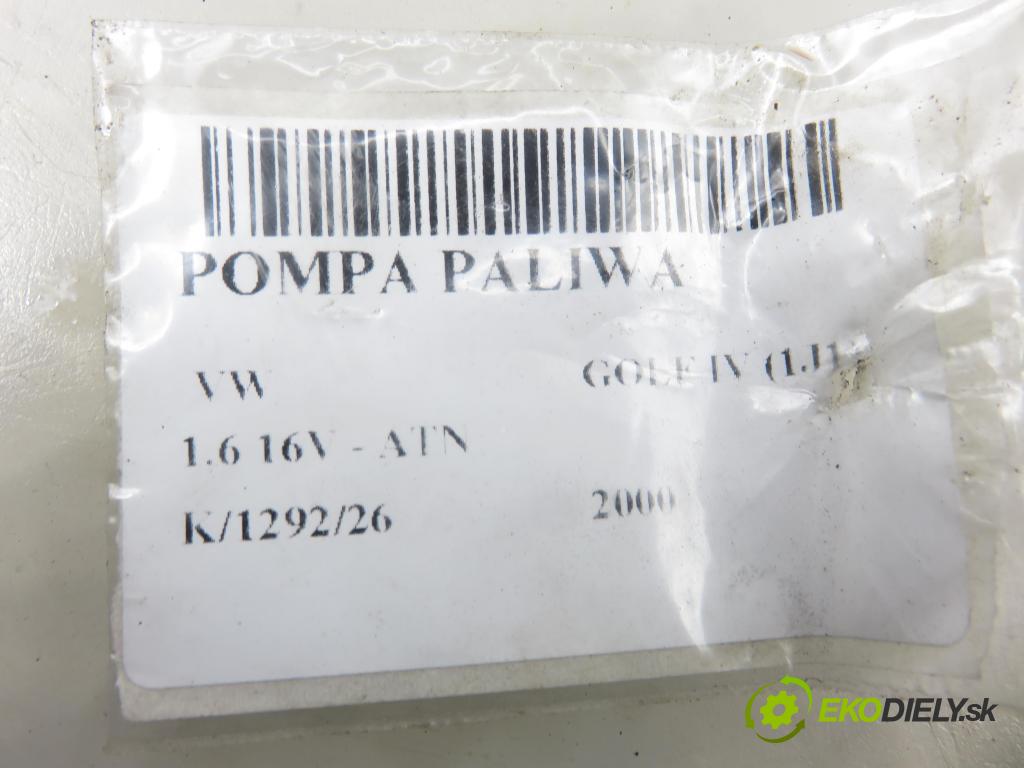 VW GOLF IV (1J1) HB 2000 77,00 1.6 16V - ATN 1598,00 pumpa paliva 1J0919051H