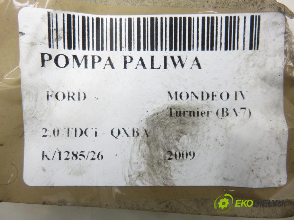 FORD MONDEO IV Turnier (BA7) KOMBI 2009 103,00 2.0 TDCi - QXBA 1997,00 snímač hladiny paliva 6C919275AE ; A2C53279701