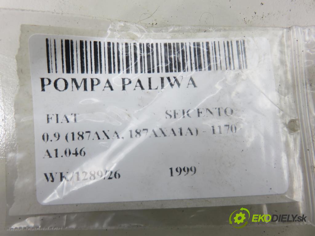 FIAT SEICENTO / 600 (187_) HB 1999 29,00 0.9 39 - 1170 A1.046 899,00 pumpa paliva 46518013 ; 09766009900