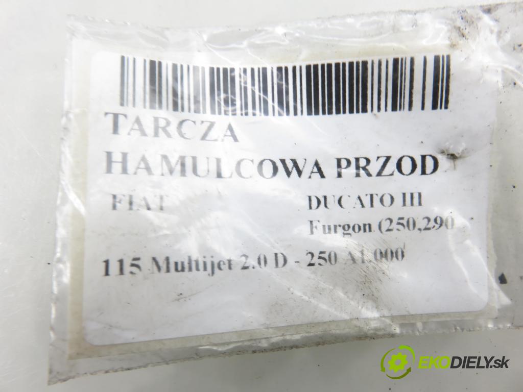 FIAT DUCATO Furgon (250_, 290_) FURGON 2014 85,00 115 Multijet 2.0 D - 250 A1.000 1956,00 lamela kotouč brzdová PŘEDNÍ: DF2721
