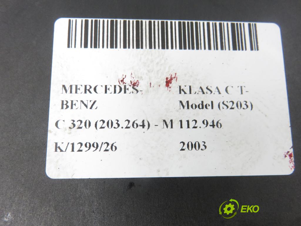 MERCEDES-BENZ KLASA C T-Model (S203) KOMBI 2003 160,00 C 320 (203.264) - M 112.946 3199,00 řídící jednotka převodovky A0325451232 ; 5WP20005CV