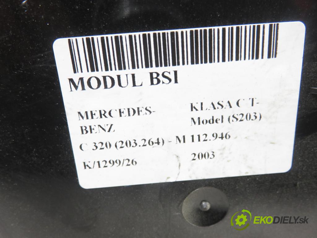MERCEDES-BENZ KLASA C T-Model (S203) KOMBI 2003 160,00 C 320 (203.264) - M 112.946 3199,00 MODUL SAM 5DK00848640 ; 2035451801