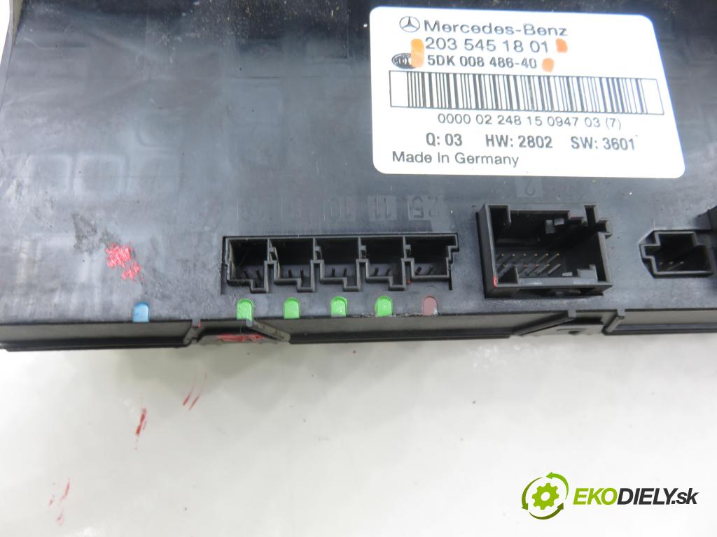 MERCEDES-BENZ KLASA C T-Model (S203) KOMBI 2003 160,00 C 320 (203.264) - M 112.946 3199,00 MODUL SAM 5DK00848640 ; 2035451801